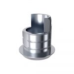 ARUM EXTERNAL TI BASE SHORT TYPE EINRASTEND - Kompatibel mit BIOMET 3i® External® Wide